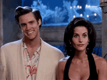 Ace Ventura Jim Carrey GIF - Ace Ventura Jim Carrey Courteney Cox GIFs