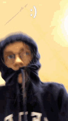 Selfie Hoodie GIF - Selfie Hoodie Tied Hoodie Strings GIFs