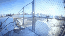 fence snowboard grind rails trick transition