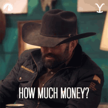 How Much Money Jake Ream GIF - How Much Money Jake Ream Yellowstone GIFs