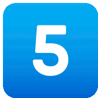 Five Symbols Sticker - Five Symbols Joypixels Stickers
