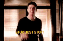 The Flash Stop GIF - The Flash Stop Just Stop GIFs