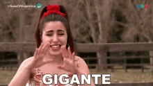 Gigante Ximena GIF - Gigante Ximena Bake Off Argentina GIFs