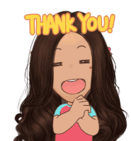 Thank You Smiling Sticker - Thank You Smiling Happy Stickers