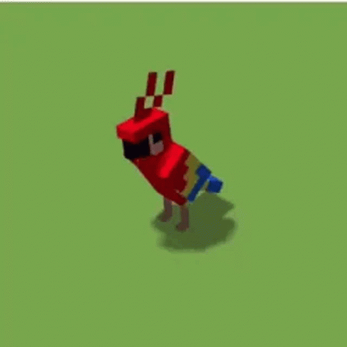 Parrot Dancing Gif Parrot Dancing Minecraft Discover Share Gifs