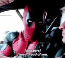 Deadpool Im So Proud Of You GIF - Deadpool Im So Proud Of You GIFs