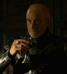 Tywin Lannister Game Of Thrones GIF - Tywin Lannister Game Of Thrones Drink GIFs