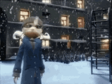 snowstorm snow
