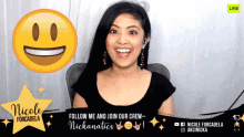 Nicole Forcadela Smile Emoji GIF - Nicole Forcadela Smile Emoji GIFs