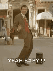 Mr Bean Thrust GIF - Mr Bean Thrust Funny Dance GIFs