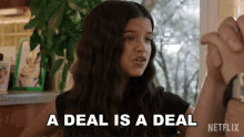 A Deal Is A Deal Missy Moreno GIF - A Deal Is A Deal Missy Moreno We Can Be Heroes GIFs
