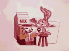 Milkshake Bunny GIF - Milkshake Bunny Milk GIFs