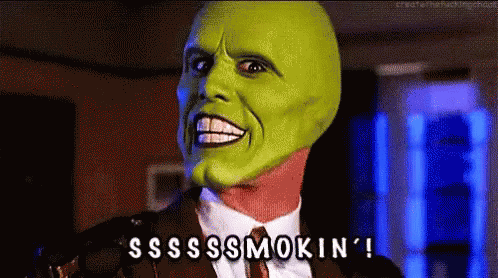 Smokin The Mask GIF - Smokin The Mask Jim Carrey GIFs
