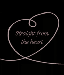 Straight From The Heart Love You GIF - Straight From The Heart Heart Love You GIFs