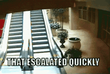 escalator moving that escalated quickly
