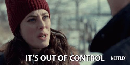 Its Out Of Control Kaya Scodelario GIF - Its Out Of Control Kaya Scodelario Kat Baker GIFs