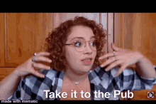 Carrie Hope Fletcher To The Pub GIF - Carrie Hope Fletcher To The Pub Carrie H Fletcher GIFs