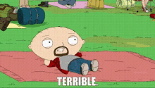 stewie griffin family guy bad terrible horrible