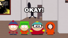 Okay Kyle Broflovski GIF - Okay Kyle Broflovski Eric Cartman GIFs