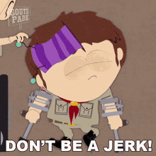 Dont Be A Jerk Jimmy Valmer GIF - Dont Be A Jerk Jimmy Valmer South Park GIFs