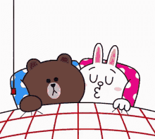 Brown And Cony Good Night GIF - Brown And Cony Good Night GIFs