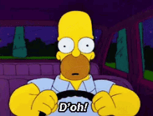 Homer Simpson Doh GIFs  Tenor