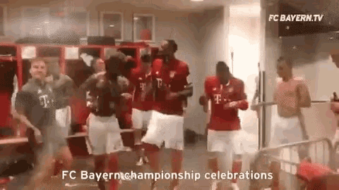 Dance GIF - Fc Bayern Fc Bayern Gi Fs Soccer GIFs