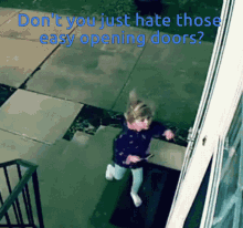 Easy Open Doors Kid GIF - Easy Open Doors Kid Fail GIFs