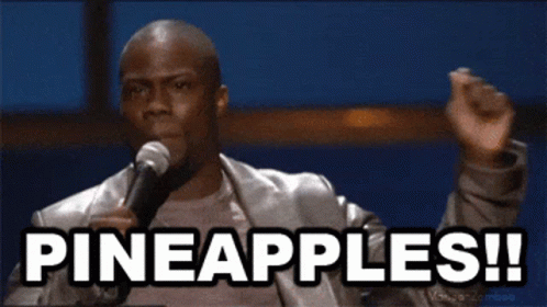 Kevin Hart GIF - Kevin Hart Pineapple GIFs
