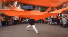 bhagwa flag saffron wave