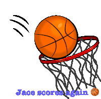 Basketball Yay Sticker - Basketball Yay Stickers