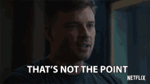 Thats Not The Point Tom Welling GIF - Thats Not The Point Tom Welling Marcus Pierce GIFs
