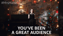 youve been great audience crowd miriam maisel
