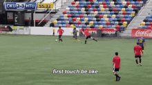Lewis Preston First Touch Be Like GIF - Lewis Preston First Touch Be Like GIFs
