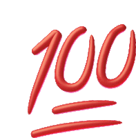 100 Red100 Sticker - 100 Red100 100underline Stickers