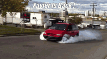 Xavier Is Back Back Away GIF - Xavier Is Back Back Away Car GIFs