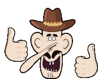 Reaction Cowboy Sticker - Reaction Cowboy Happy Stickers