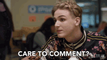 Care To Comment Aj GIF - Care To Comment Aj Jacob Skidmore GIFs