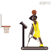 Animated Basketball Player Recovery GIF - Animated Basketball Player GIFs