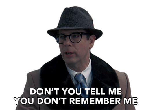 Dont You Tell Me You Dont Remember Me Stephen Tobolowsky Sticker - Dont You Tell Me You Dont Remember Me Stephen Tobolowsky Ned Stickers