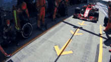 f1 drive to survive race pit stop