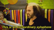 This Is An Extraordinary Xylophone GIF - Extraordinary Xylophone Gracias Bad Gift GIFs