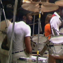 Playing Drums Marvin Gaye GIF - Playing Drums Marvin Gaye Mercy Mercy Me Song GIFs