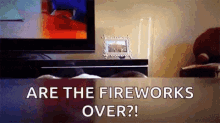 Bulldogs Fireworks GIF - Bulldogs Fireworks Is It Over GIFs