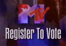 Vote Register To Vote GIF - Vote Register To Vote Mtv GIFs