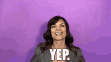 Your Happy Workplace Wendy Conrad GIF - Your Happy Workplace Wendy Conrad Yep GIFs