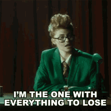 Im The One With Everything To Lose Allison Ponthier GIF - Im The One With Everything To Lose Allison Ponthier Harshest Critic Song GIFs