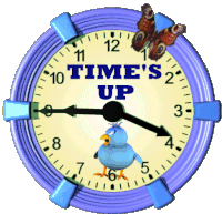 Times Up Times Out Sticker - Times Up Times Out Hurry Up Stickers