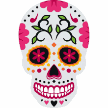 calavera skull halloween party joypixels sugar skull mexican symbol