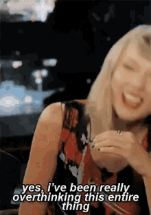 Taylor Swift Overthinking GIF - Taylor Swift Overthinking Ive Been Thinking GIFs